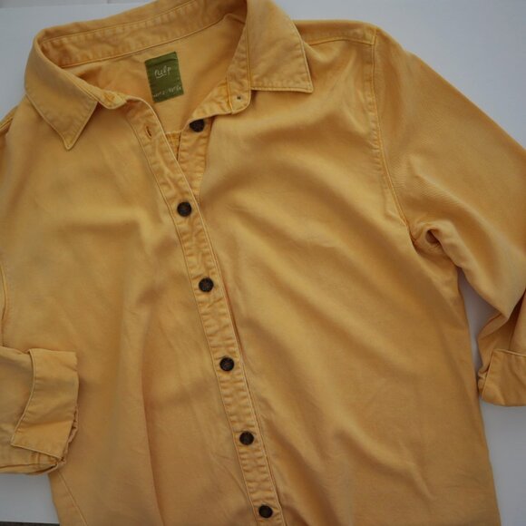 Pulp Tencel Artsy Button Up Top | XL - Picture 1 of 5